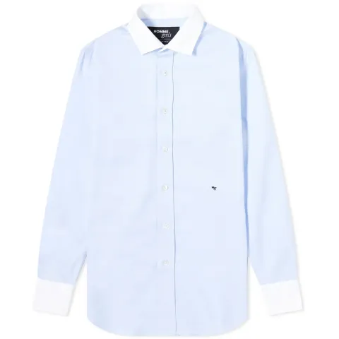 Classic Contrast Collar Shirt