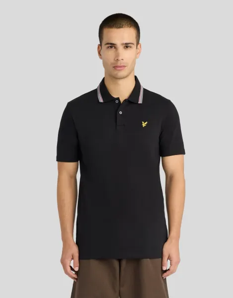 Lyle & Scott Tipped Track Polo Shirt