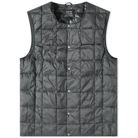 Crew Neck Down Vest
