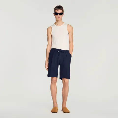 Jersey Bermuda shorts