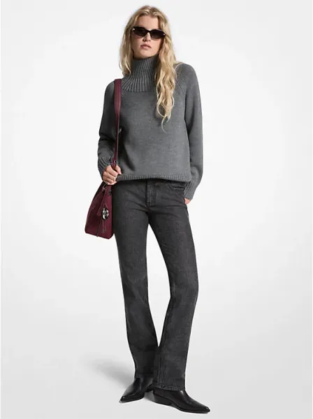 Wool Turtleneck Sweater