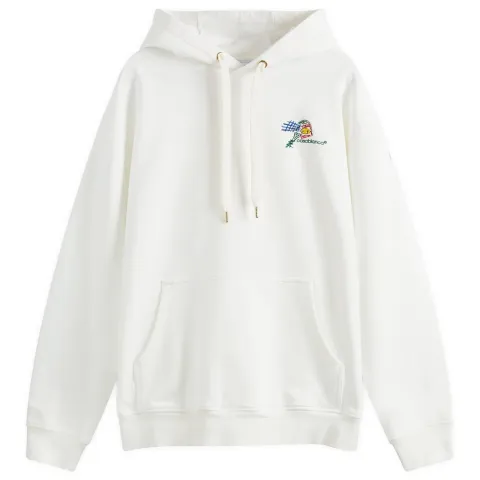 Croquis de Tennis Embroidered Hoodie