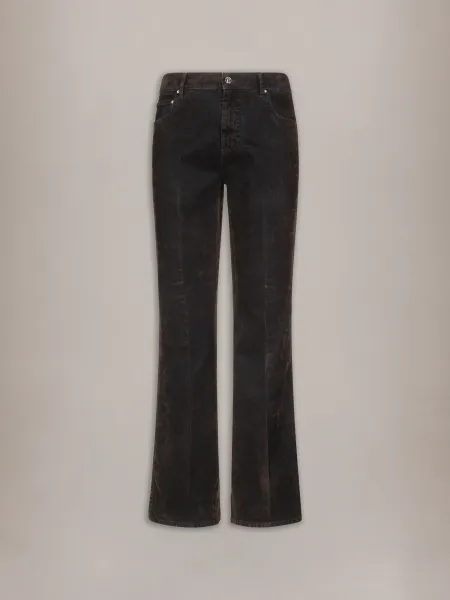 FLOCK MA FIT 5 POCKET JEAN - Husk