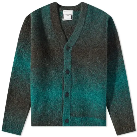 Stripe Alpaca Cardigan
