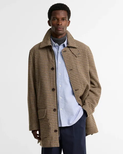 Modified Border Wool Jacket