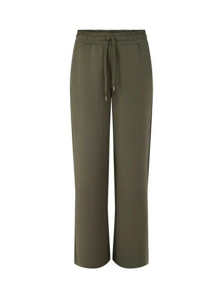 Banu 116 Modal Blend Wide-Leg Sweatpants - Forest Night