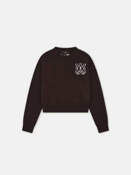 WOMEN - WOMEN'S MA CREW - CHOCOLATE