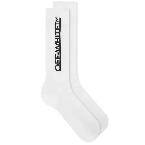 Underlined Logo Long Socks