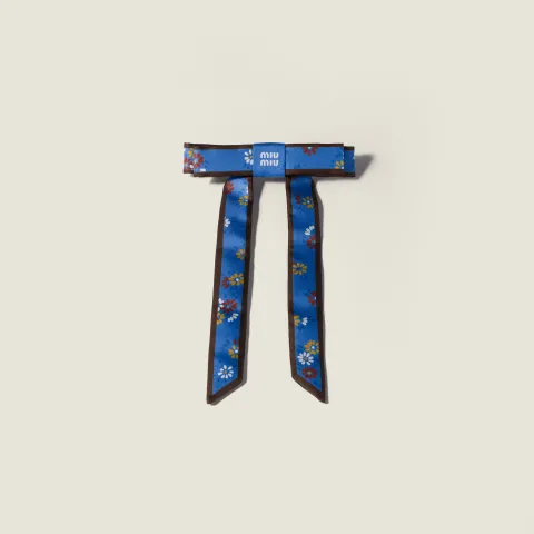 Twill hair clip