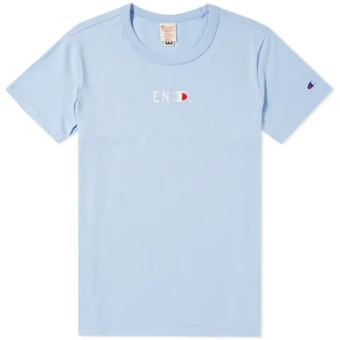 END. x Champion Reverse Weave Jersey Tee