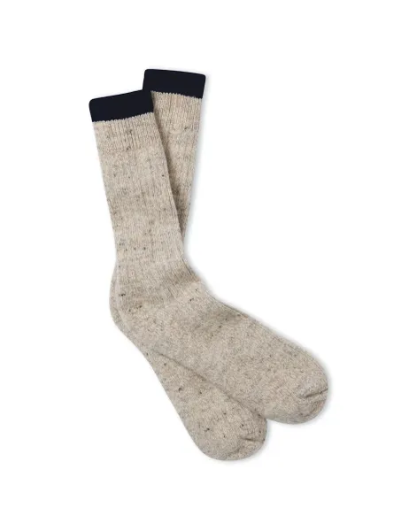 Peregrine Wool Rich Thermal Boot Socks Natural