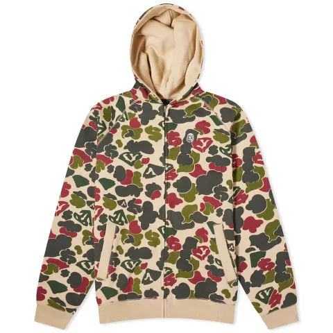 Duck Camo Zip Hoodie