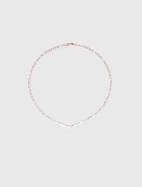 Cascade diamanté necklace