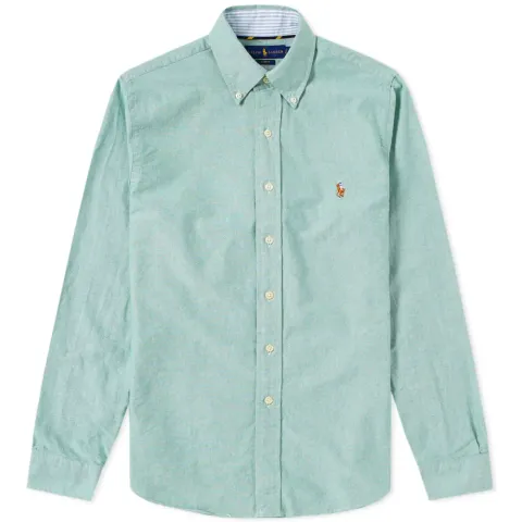 Slim Fit Button Down Oxford Shirt