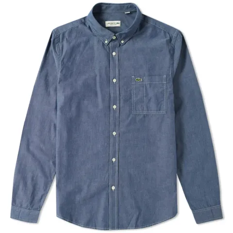 Chambray Button Down Oxford Shirt
