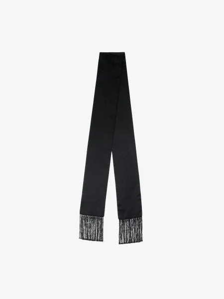 Skull Jacquard Scarf