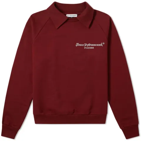 Logo Collar Sweat