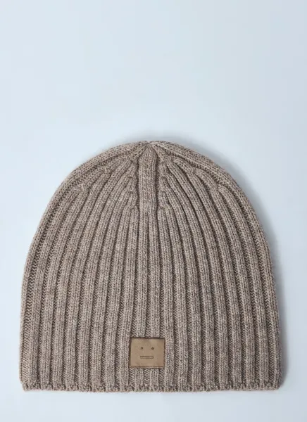 Logo Motif Beanie Hat