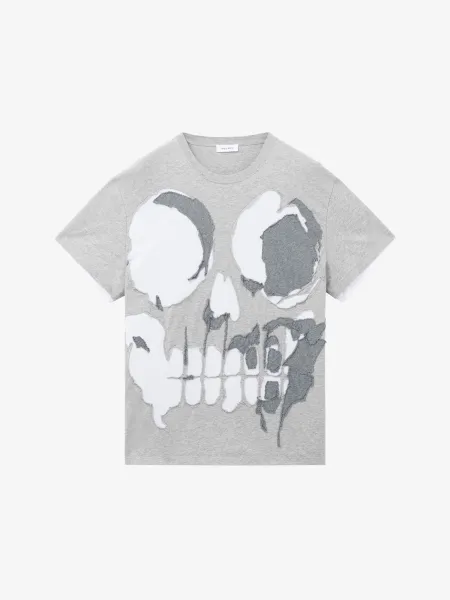 Skull Applique T-shirt