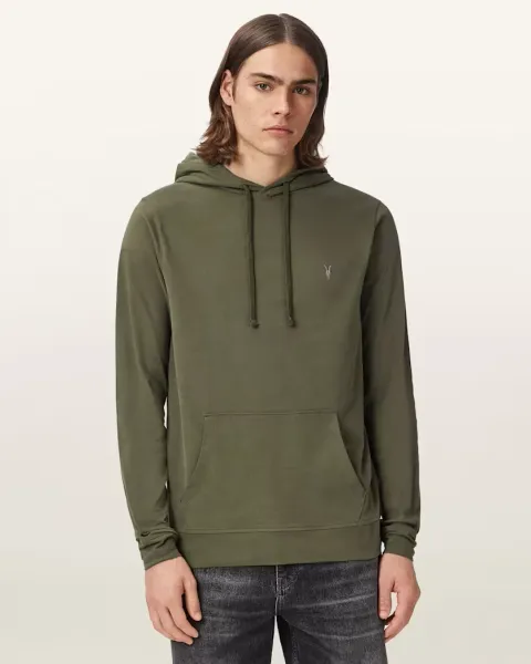 Brace Pullover Brushed Cotton Ramskull Hoodie