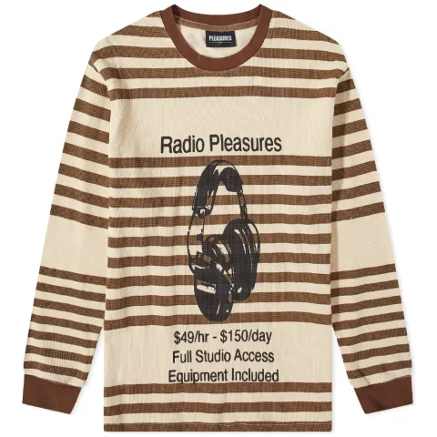 Long Sleeve Chiller Stripe Thermal T-Shirt
