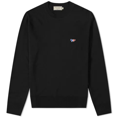Maison Kitsuné Virgin Wool Crew Knit