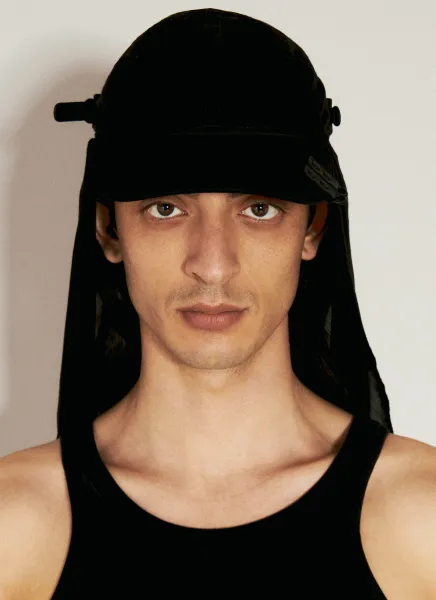 Object C11 Baseball Cap With Veil
