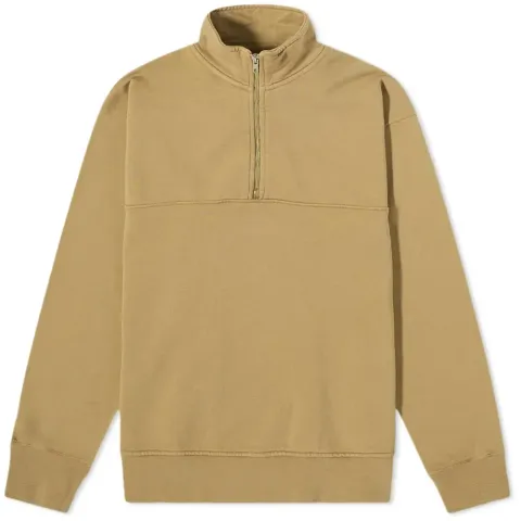 Organic Quarter Zip Popover Sweat