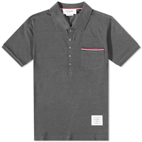 Mercerised Pique Pocket Polo