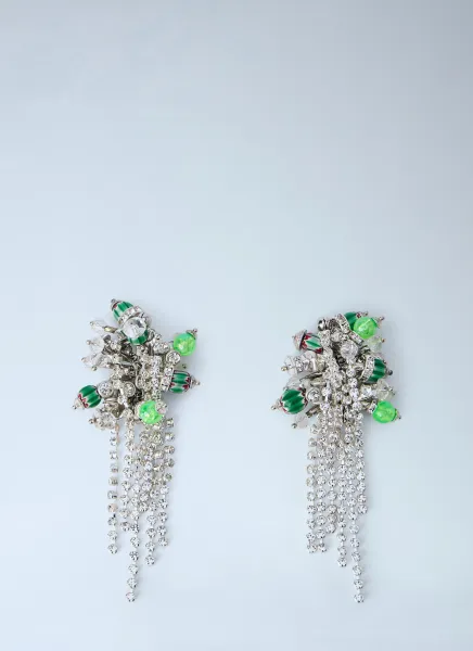 Cluster Drop Earrings