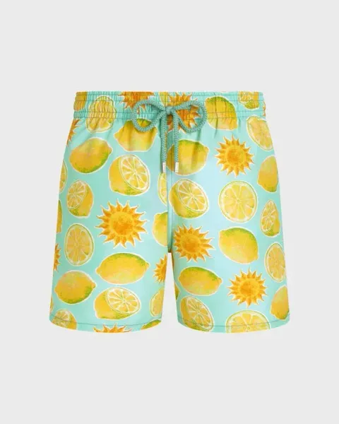 Vilebrequin Men Swim Shorts Limonade