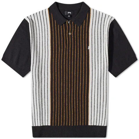 Textured Polo Sweat