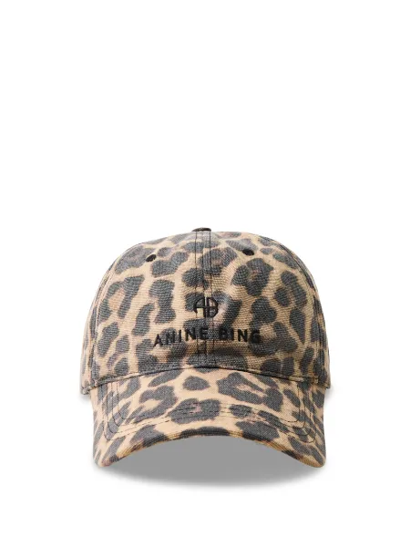 Jeremy Leopard Print Baseball Cap