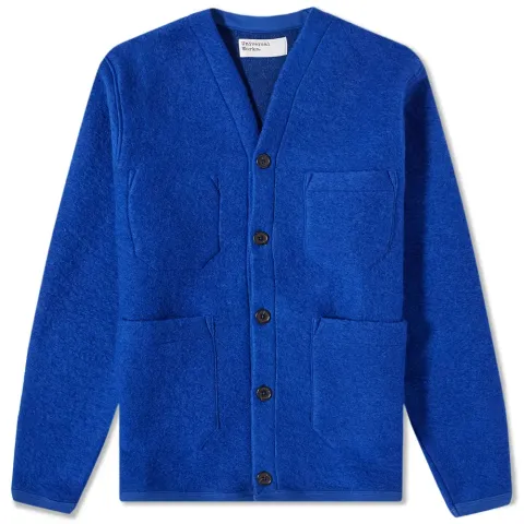 Wool Fleece Cardigan