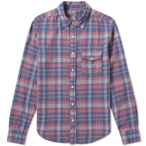 Plaid Flannel Work Shirt