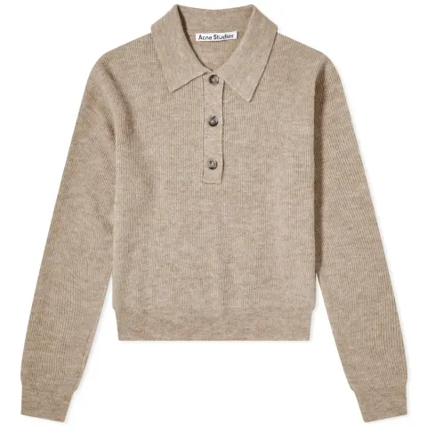 Kessa Summer Alpaca Knit Polo Jumper