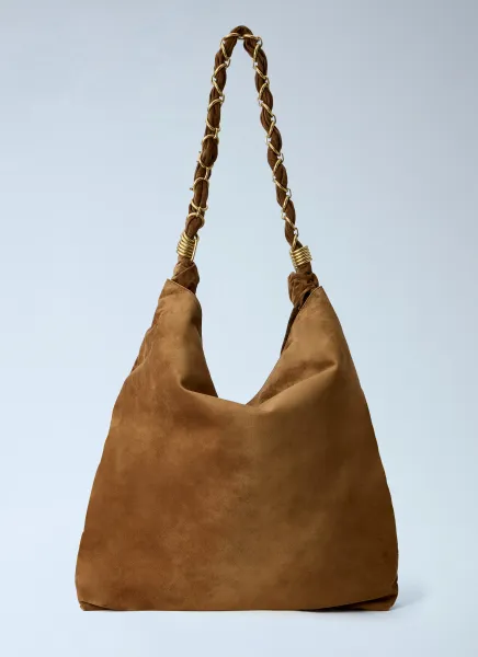 Amalia Suede Shoulder Bag