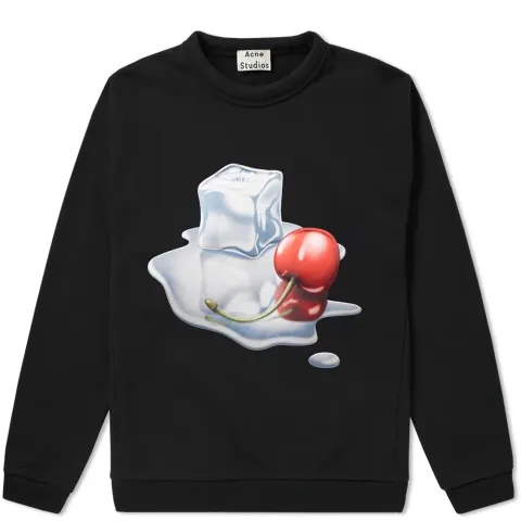 Diner Flames Crew Sweat