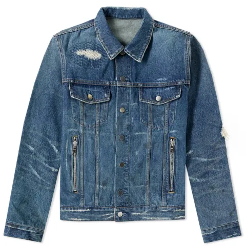Vintage Destroyed Denim Jacket