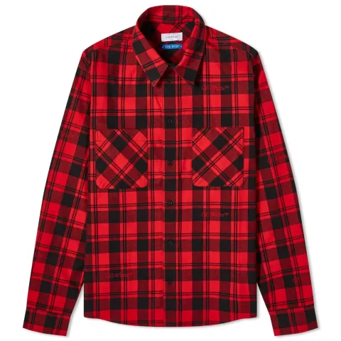 Logo Check Flannel Shirt