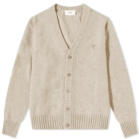 AMI Tonal Small A Heart Cardigan