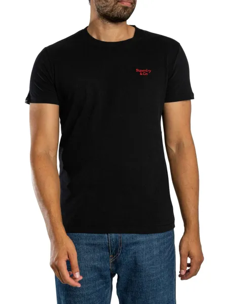 Superdry Essential Serif Logo T-Shirt