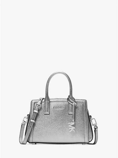 Laila Extra-Small Metallic Leather Crossbody Bag