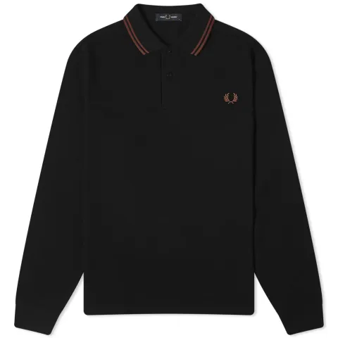Long Sleeve Twin Tipped Polo