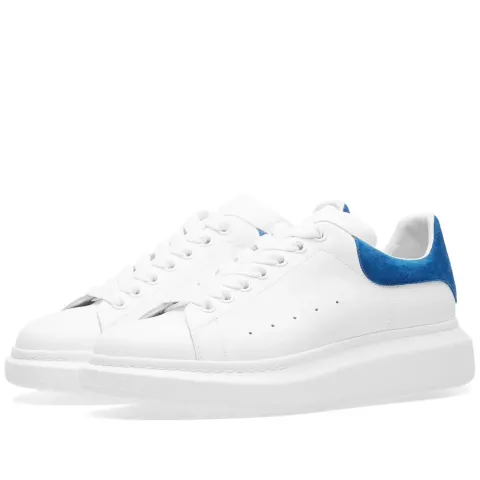 Wedge Sole Suede Heel Tab Sneaker