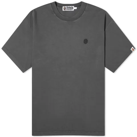 One Point Garment Dyed Pocket T-Shirt