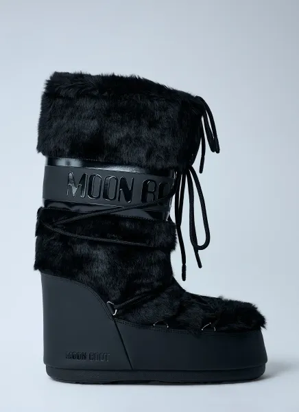 MB Icon Faux-Fur Boots