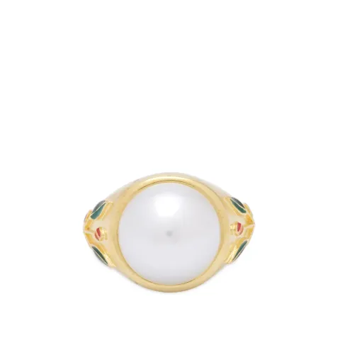 Pearl Signet Ring