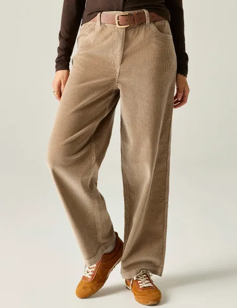 Regatta Cotton Rich Cord Wide Leg Trousers