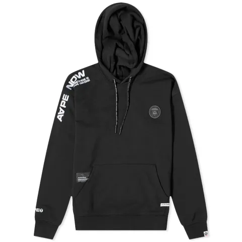 AAPE Camo Silicone Badge Hoodie